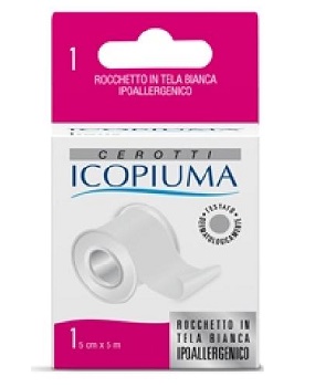 ICOPIUMA CEROTTO IN ROCCHETTO BIANCO CM 5X500 CM - Metafarm