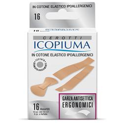 ICOPIUMA CEROTTO ELASTICO ERGONOMICO 16 PEZZI - Metafarm
