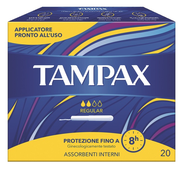 TAMPAX BLUE BOX REGULAR 20 PEZZI - Metafarm