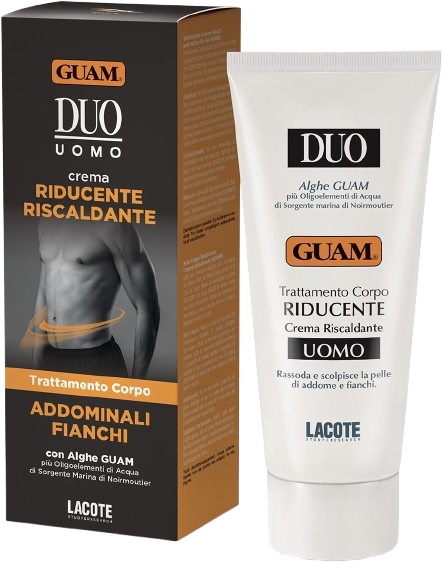 GUAM DUO UOMO RIDUCENTE CREMA RISCALDANTE 200 ML - Metafarm