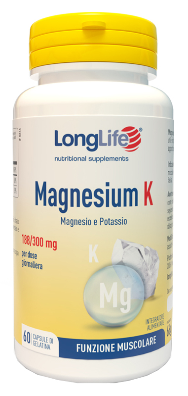 LONGLIFE MAGNESIUM K 60 CAPSULE - Metafarm