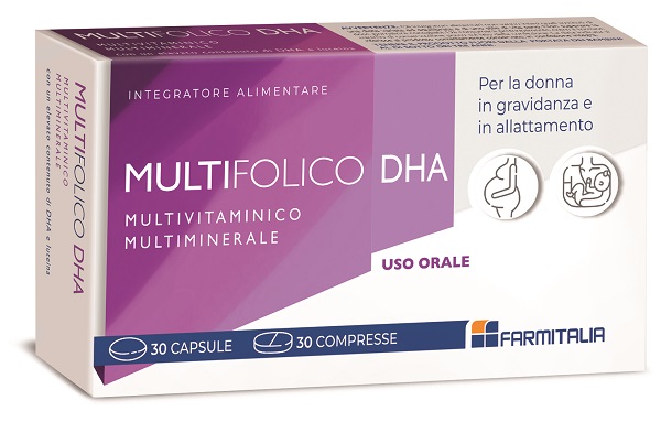 MULTIFOLICO DHA 30 CAPSULE + 30 COMPRESSE - Metafarm