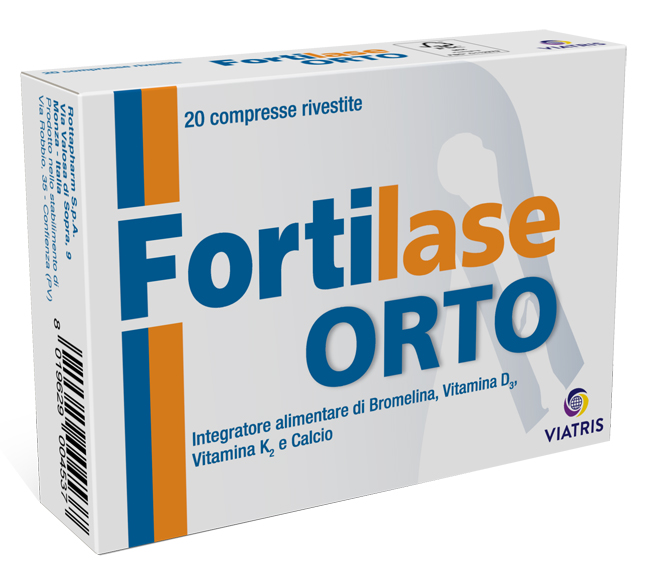 FORTILASE ORTO 20 COMPRESSE RIVESTITE - Metafarm