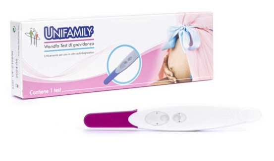 TEST DI GRAVIDANZA UNIFAMILY 1 PEZZO - Metafarm