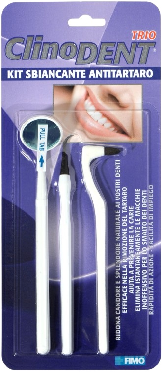 CLINODENT TRIO SBIANCANTE ANTI TARTARO - Metafarm