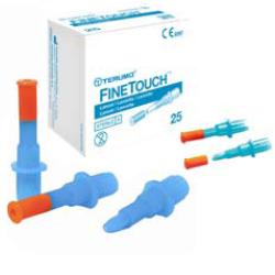 LANCETTE PUNGIDITO FINETOUCH 23 GAUGE 25 PEZZI - Metafarm