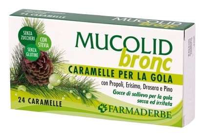 MUCOLID BRONC PROPOLI&PINO 24 CARAMELLE - Metafarm