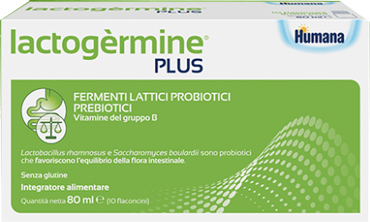 LACTOGERMINE PLUS FERMENTI LATTICI 10 FLACONCINI - Metafarm