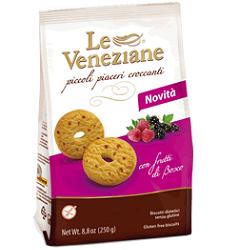 LE VENEZIANE BISCOTTI FRUTTI DI BOSCO 250 G - Metafarm