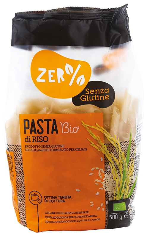 ZERO% GLUTINE PASTA RISO PENNE SENZA GLUTINE BIO 500 G - Metafarm