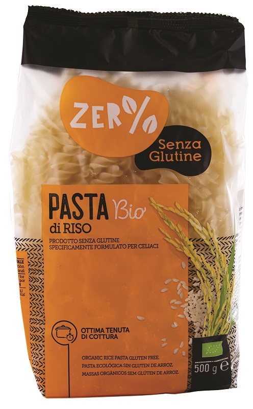 ZERO% GLUTINE PASTA RISO FUSILLI SENZA GLUTINE BIO 500 G - Metafarm