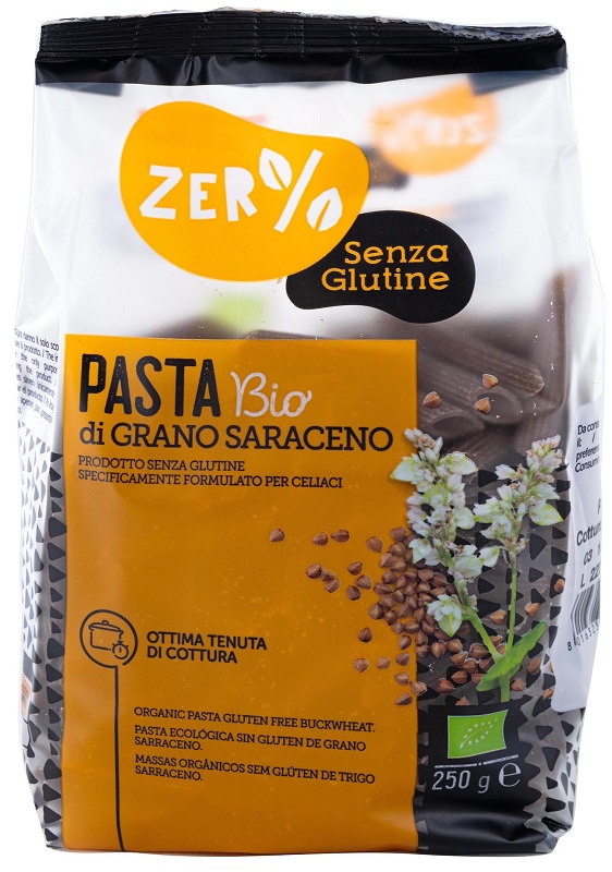 ZERO% GLUTINE PENNE GRANO SARACENO INTEGRALE 250 G - Metafarm