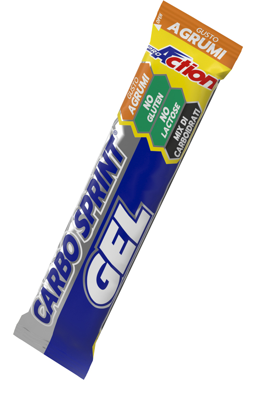 PROACTION CARBO SPRINT GEL AGRUMI 25 ML - Metafarm