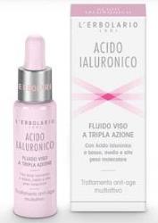 ACIDO IALURONICO FLUIDO VISO A TRIPLA AZIONE TRATTAMENTO ANTIAGE MULTIATTIVO 28 ML - Metafarm