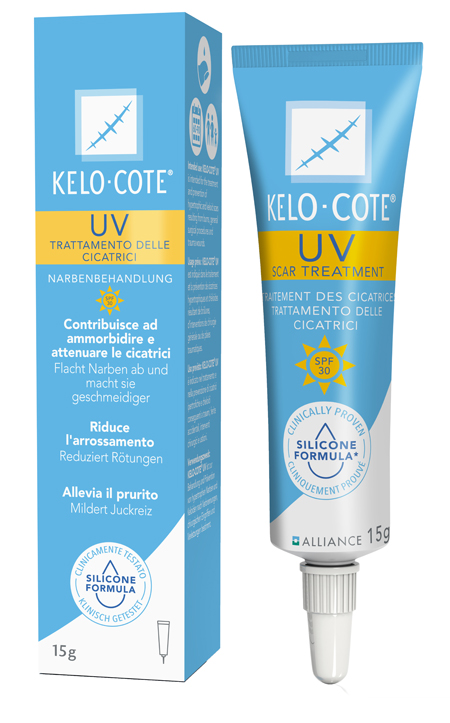 GEL CICATRICI KELO COTE UV SPF30 15 G - Metafarm