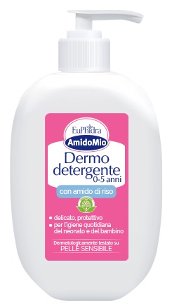 EUPHIDRA AMIDOMIO DERMODETERGENTE 0/5 ANNI 400 ML - Metafarm