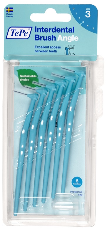 TEPE ANGLE SCOVOLINO BLU 0,6MM 6 PEZZI - Metafarm