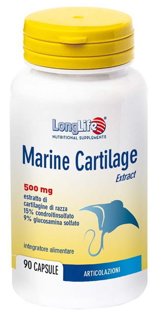 LONGLIFE MARINE CARTILAGE 90 CAPSULE DI GELATINA - Metafarm