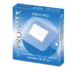 GARZA COMPRESSA PRONTEX AQUA PAD 10X8CM 5 PEZZI - Metafarm