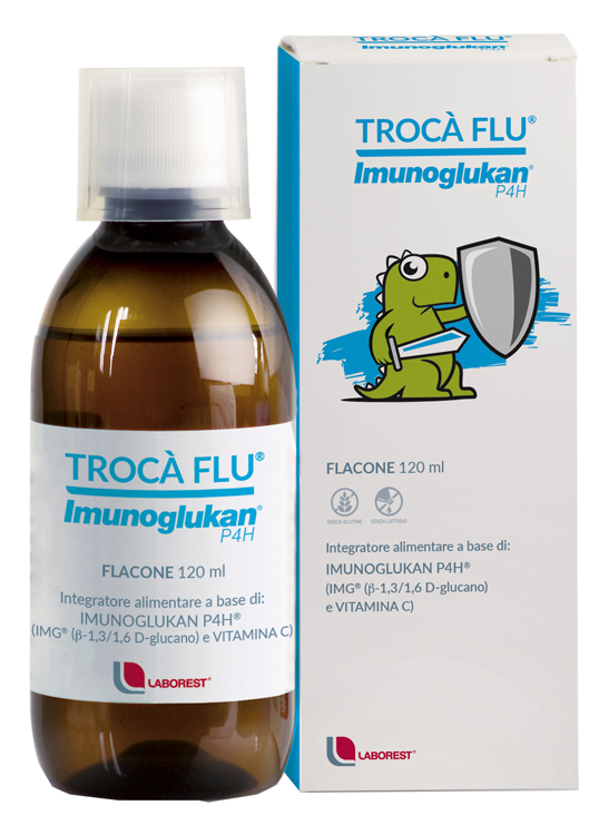 TROCA' FLU' IMUNOGLUKAN FLACONE 120 ML - Metafarm