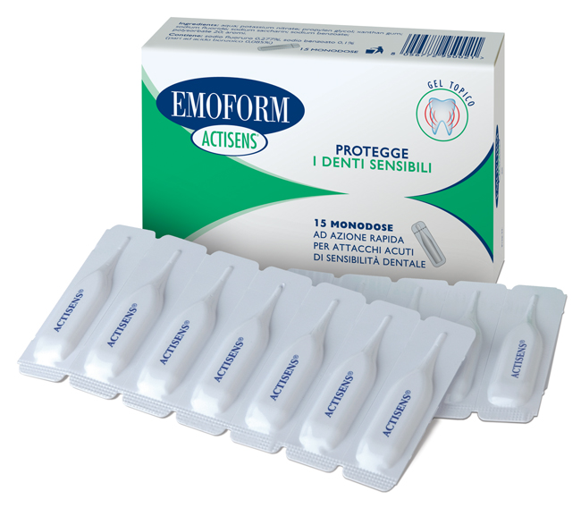 EMOFORM ACTISENS GEL 15 FIALE DA 2 ML - Metafarm