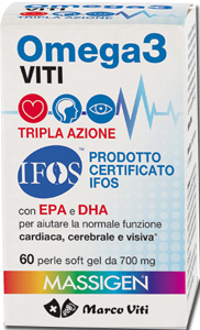 OMEGA3 VITI TRIPLA AZIONE 60 PERLE - Metafarm