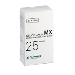 STRISCE MISURAZIONE GLICEMIA GLUCOCARD MX 25 PEZZI - Metafarm