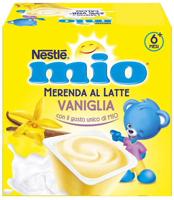 MIO MERENDA VANIGLIA 4 X 100 G - Metafarm
