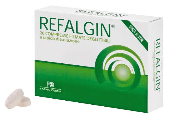 REFALGIN 20 COMPRESSE FILMATE DEGLUTIBILI - Metafarm