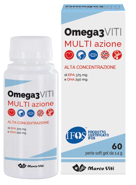 VITI OMEGA3 MULTIAZIONE 60 PERLE - Metafarm