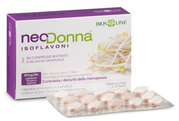 BIOSLINE NEODONNA ISOFLAVONI 60 COMPRESSE - Metafarm