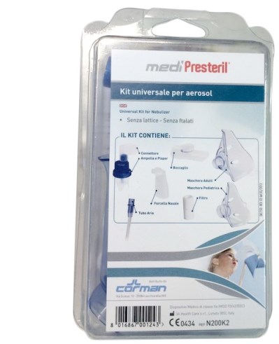 KIT NEBULIZZAZIONE MEDIPRESTERIL UNIVERSALE - Metafarm