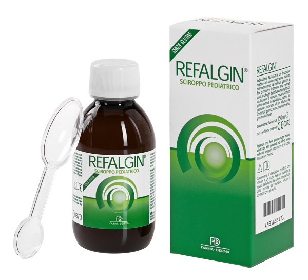 REFALGIN SCIROPPO PEDIATRICO 150 ML - Metafarm