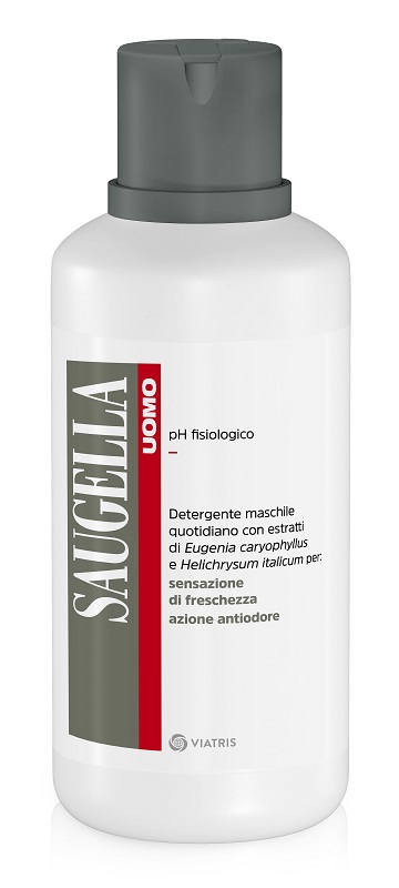 SAUGELLA UOMO PH FISIOLOGICO DETERGENTE MASCHILE 500 ML - Metafarm