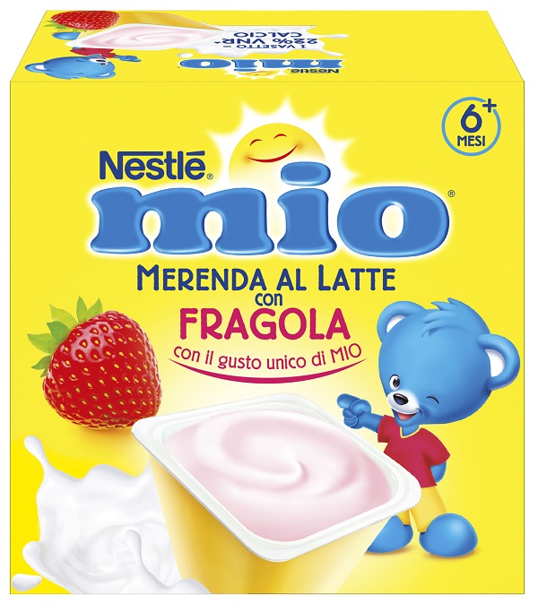MIO MERENDA FRAGOLA 4 X 100 G - Metafarm
