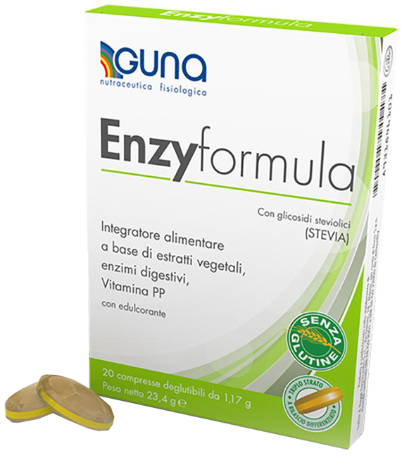 ENZYFORMULA 20 COMPRESSE DEGLUTIBILI - Metafarm