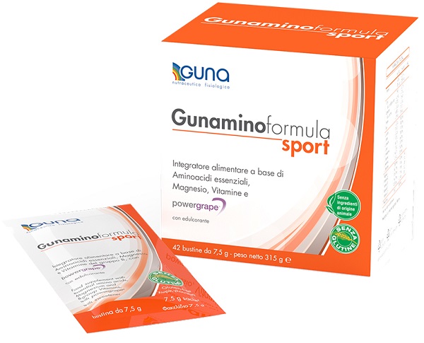 GUNAMINOFORMULA SPORT 42 BUSTE 315 G - Metafarm