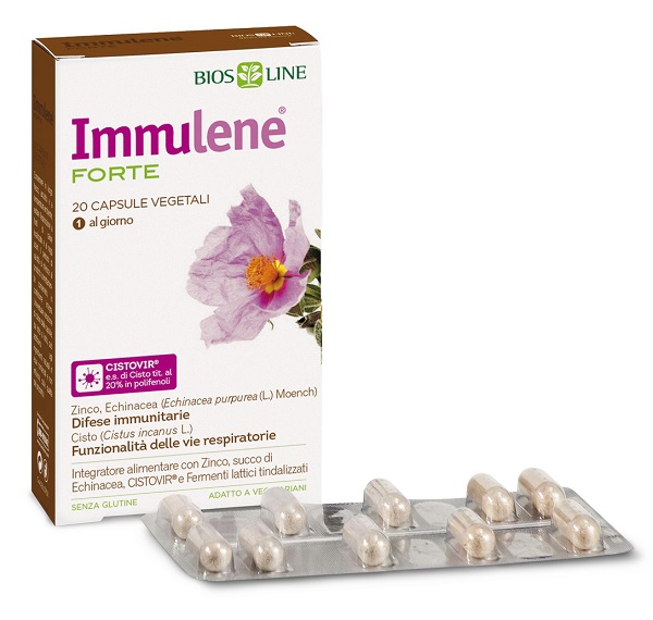 BIOSLINE IMMULENE FORTE 20 CAPSULE - Metafarm