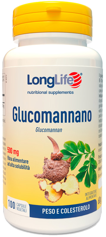 LONGLIFE GLUCOMANNANO 100 CAPSULE VEGETALI - Metafarm
