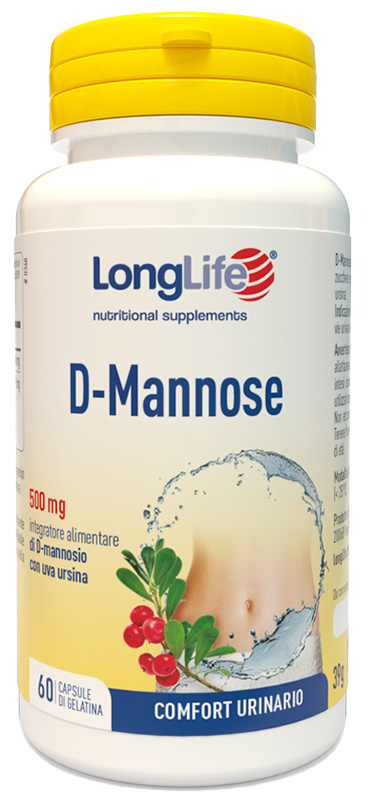 LONGLIFE D-MANNOSE 60 CAPSULE - Metafarm