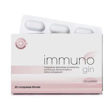 IMMUNO GIN 20 COMPRESSE - Metafarm