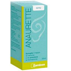 SPRAY IRRIGATORE PER LA RIMOZIONE DEL CERUME ANAURETTE 30 ML - Metafarm