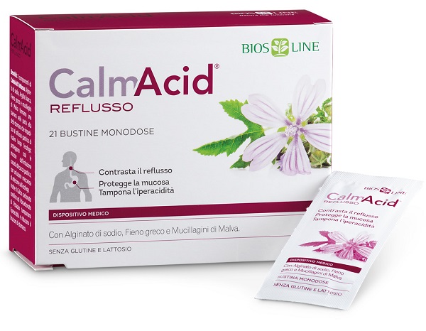 BIOSLINE CALMACID REFLUSSO 21 BUSTINE MONODOSE - Metafarm