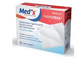 GARZA COMPRESSA MEDS FARMATEXA OCULARE 10 PEZZI - Metafarm
