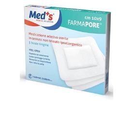 MEDICAZIONE ADESIVA MEDS OCULARE 5 PEZZI - Metafarm