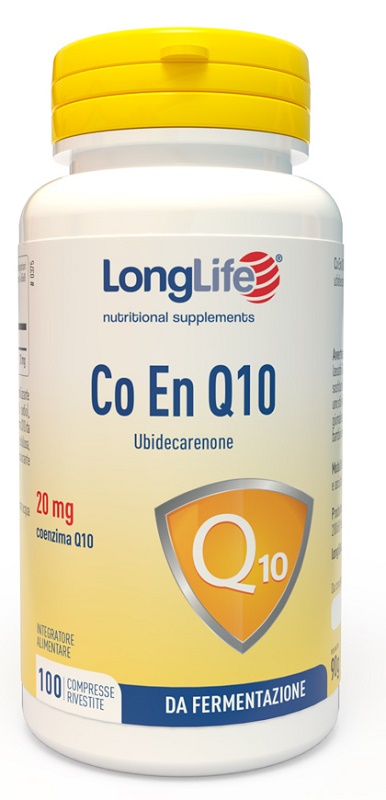 LONGLIFE CO EN Q10 20MG 100 COMPRESSE RIVESTITE - Metafarm