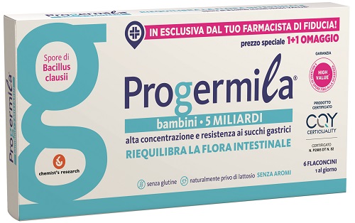 PROGERMILA BAMBINI 5 MILIARDI 6 FLACONCINI 10 ML - Metafarm