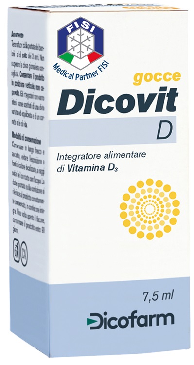 DICOVIT D VITAMINA D3 7,5 ML - Metafarm