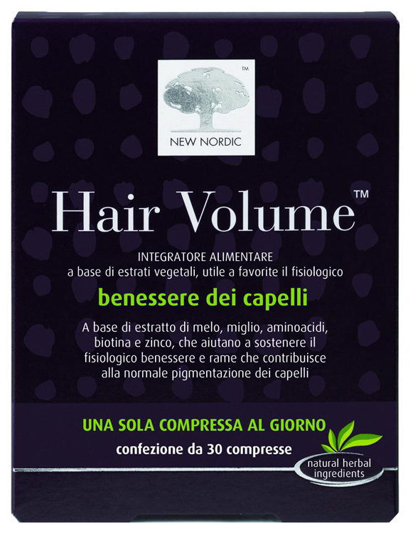 HAIR VOLUME INTEGRATORE ALIMENTARE BLISTER 30 COMPRESSE - Metafarm