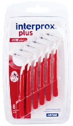 INTERPROX PLUS MINICONICO ROSSO 6 PEZZI - Metafarm